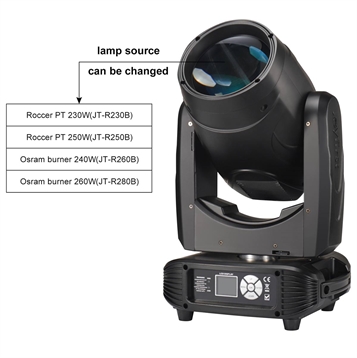 Đèn Moving Head Beam 230W 7R Joyfirst