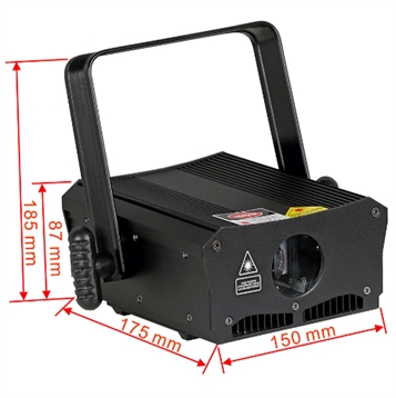 Đèn Laser 2W RGB Lightful X7